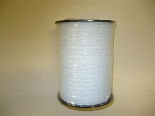 Páska bílá, 6 vodičů, 2 cm/200 m
